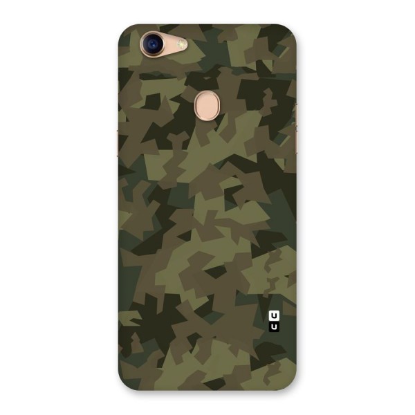 Army Abstract Back Case for Oppo F5 Youth